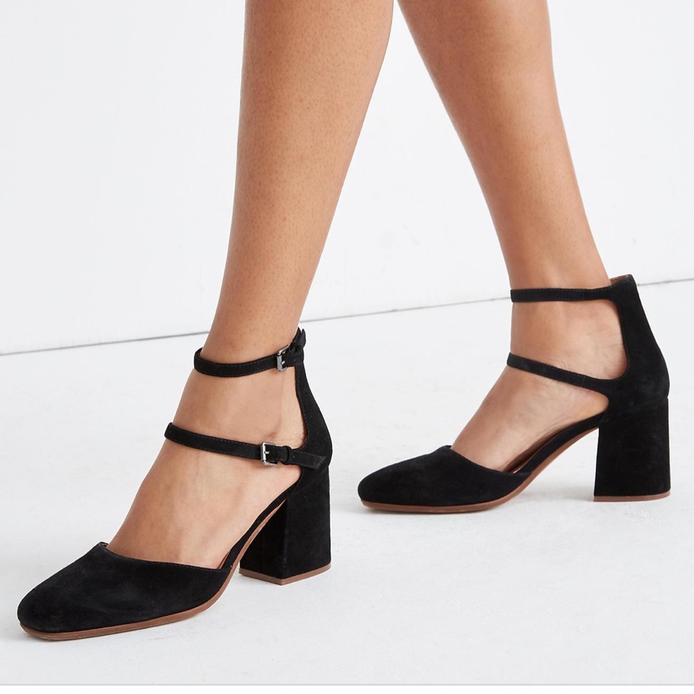 MADEWELL🍁🍂Ankle strap pump size 7